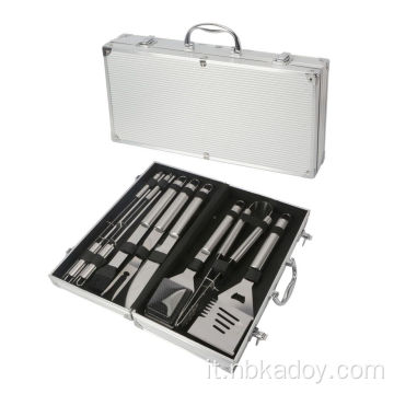 Set di strumenti inossidabile StellBBQ